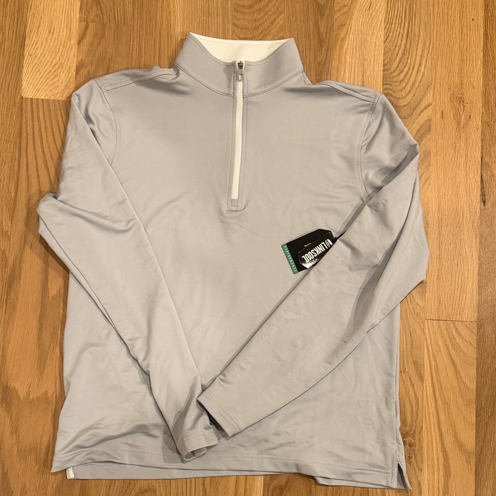 Linksoul All Day Performance 1/4 Zip- Light Gray
